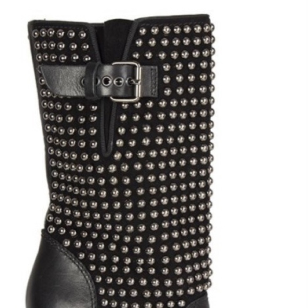 Christian Louboutin MARISA Black Leather Boots - Picture 5 of 10